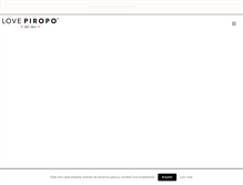 Tablet Screenshot of lovepiropo.com